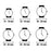 Unisex-Uhr Time-It ZERO_A3 (Ø 33 mm)