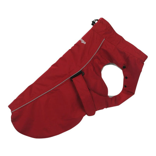 Regenmantel für Hunde TicWatch Perfect Fit Rot 35 cm