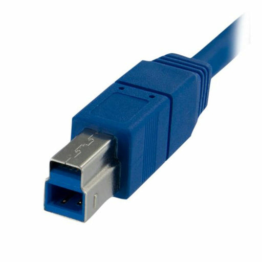 USB A zu USB-B-Kabel Startech USB3SAB1M            Blau