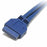 USB-Kabel Startech USB3SPLATE           IDC Blau