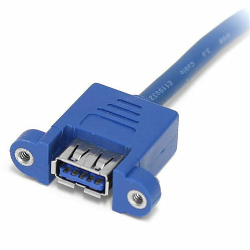 USB-Kabel Startech USB3SPNLAFHD         IDC USB A Blau