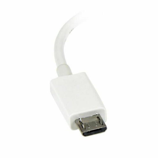 Mikro USB auf USB Verbindungskabel Startech UUSBOTGW             Weiß