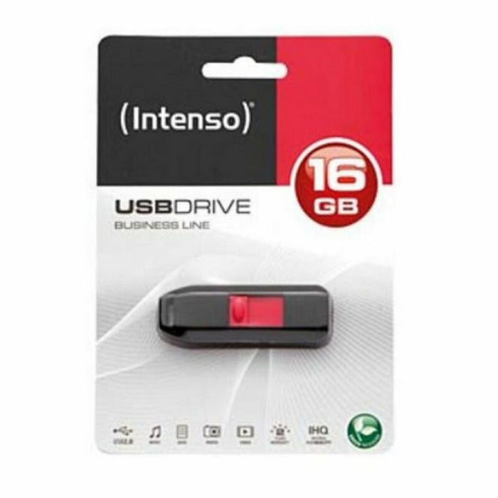 USB Pendrive INTENSO Business Line 16 GB Schwarz 16 GB USB Pendrive