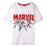 Kurzarm-T-Shirt für Kinder Marvel Weiß