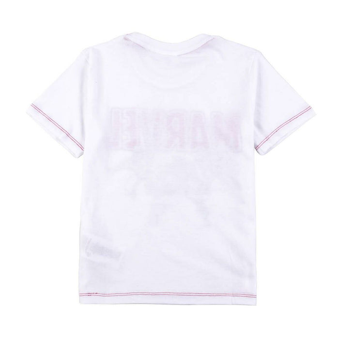 Kurzarm-T-Shirt für Kinder Marvel Weiß