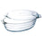 Kochschüssel Ô Cuisine Ocuisine Vidrio mit Deckel 3 L 1,1 L Durchsichtig Glas 3 Stück