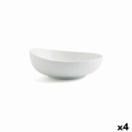Schale Ariane Vital Coupe aus Keramik Weiß (Ø 18 cm) (4 Stück)