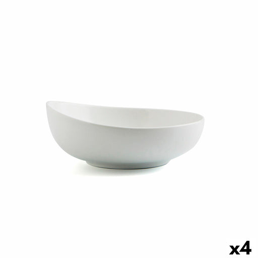 Schale Ariane Vital Coupe aus Keramik Weiß (Ø 21 cm) (4 Stück)