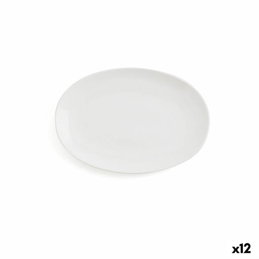 Kochschüssel Ariane Vital Coupe Oval Weiß aus Keramik Ø 21 cm (12 Stück)