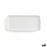 Kochschüssel Ariane Vital Coupe rechteckig aus Keramik Weiß (36 x 16,5 cm) (6 Stück)