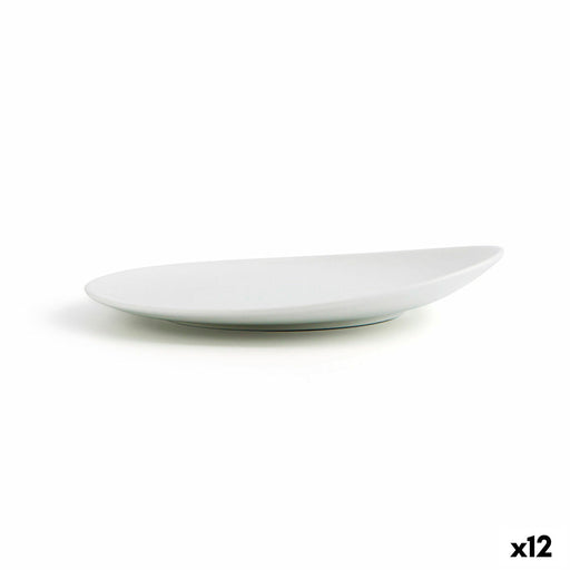 Flacher Teller Ariane Vital Coupe Weiß aus Keramik Ø 21 cm (12 Stück)