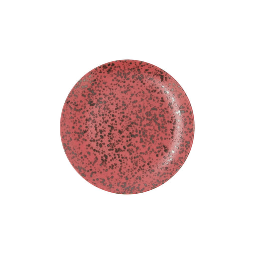 Flacher Teller Ariane Oxide Rot aus Keramik Ø 21 cm (12 Stück)
