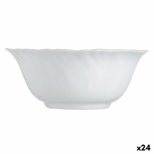 Schale Luminarc Feston Weiß Glas (12 cm) (24 Stück)