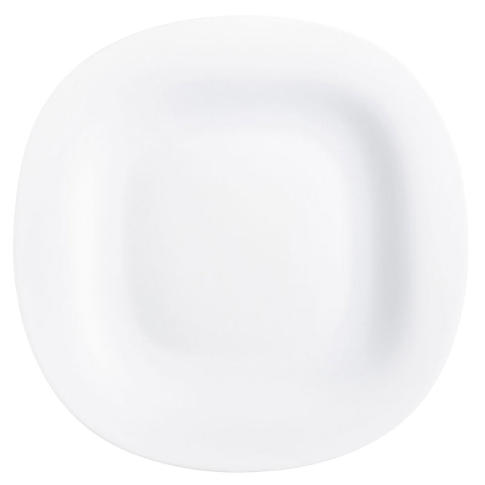 Flacher Teller Luminarc Carine Blanco Weiß Glas Ø 26 cm (24 Stück)