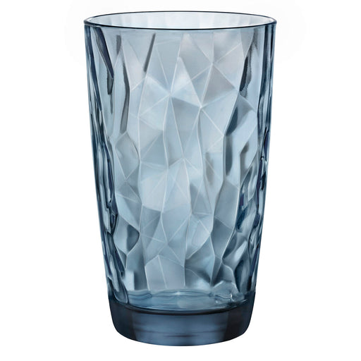 Trinkglas Bormioli Rocco Diamond Blau Glas 470 ml (6 Stück)
