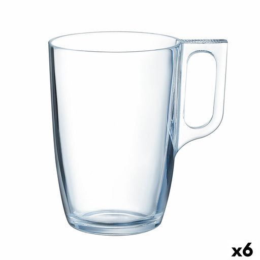 Kop Luminarc Durchsichtig Glas (250 ml) (6 Stück)