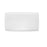 Tablett für Snacks Ariane Artisan aus Keramik Weiß 36 x 20 cm (6 Stück)