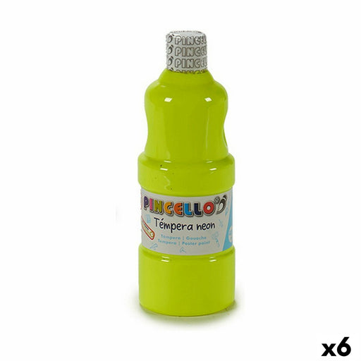 Tempera Neon Gelb 400 ml (6 Stück)