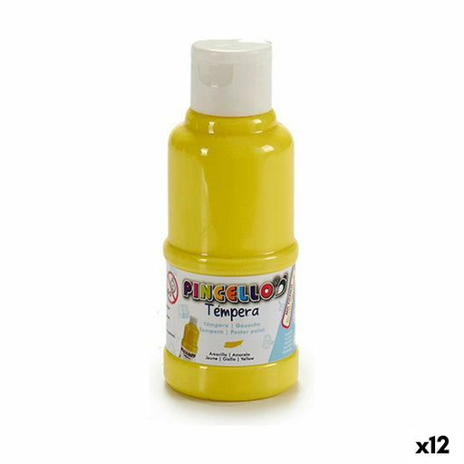 Tempera Gelb (120 ml) (12 Stück)