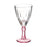 Weinglas Kristall Rosa 6 Stück (275 ml)