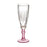 Champagnerglas Kristall Rosa 6 Stück (170 ml)