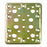 Befestigungsplatte AMIG 504-12126 Dichromatiert Gold Stahl (200 x 100 mm)