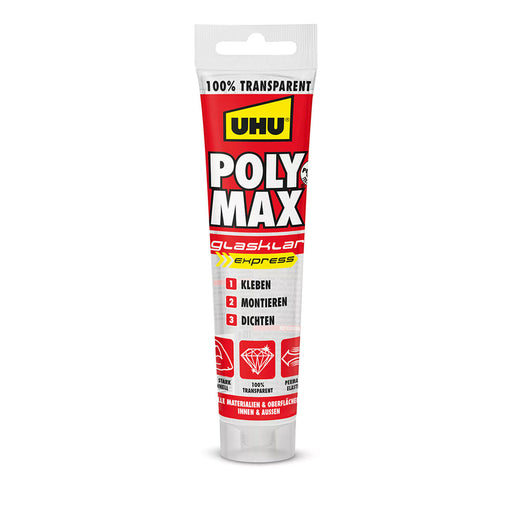 Versiegelung/Klebstoff UHU 6310615 Poly Max Cristal Express Durchsichtig 115 g