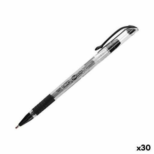 Gel-Stift Bic GEL-OCITY STIC Schwarz 0,5 mm (30 Stück)