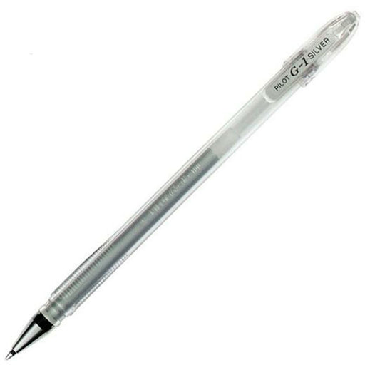 Stift Roller Pilot G-1 Silberfarben 0,4 mm (12 Stück)