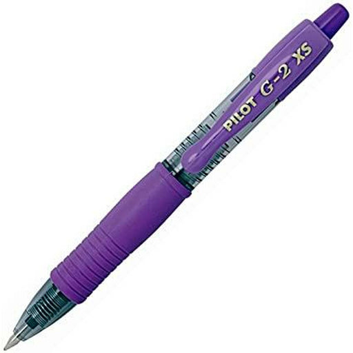 Stift Roller Pilot G-2 XS Einziehbar Violett 0,4 mm (12 Stück)