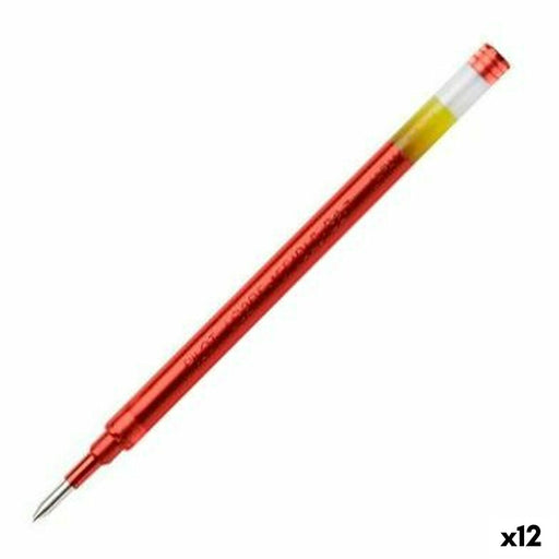 Nachfüllung für Kugelschreiber Pilot G2 0,4 mm Rot (12 Stück)