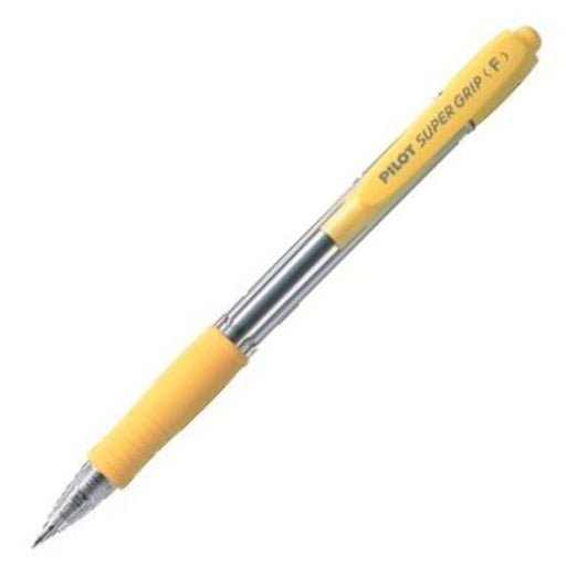 Stift Pilot Supergrip Gelb 0,4 mm (12 Stück)
