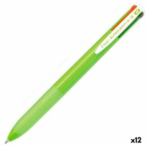 Stift Pilot Supergrip G4 Neongrün 0,4 mm (12 Stück)