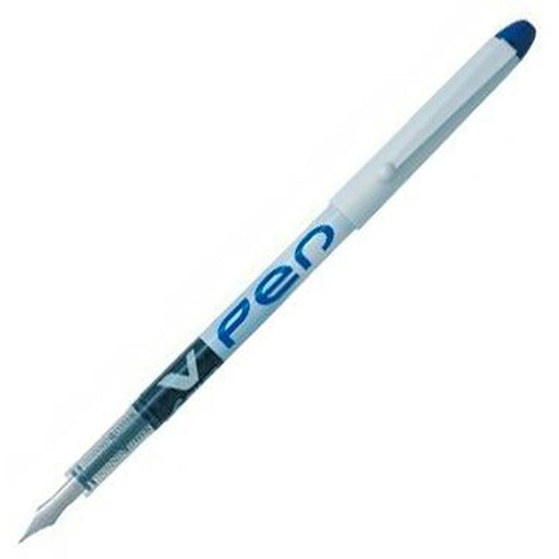 Flüssigtintenstift Pilot V Pen Kalligrafie-Feder Einwegartikel Blau 0,4 mm (12 Stück)