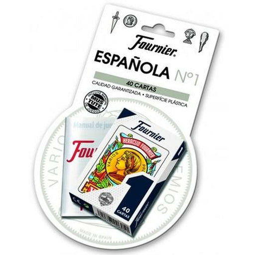Spanische Spielkarten (40 Karten) Fournier 12 Stück (61,5 x 95 mm)