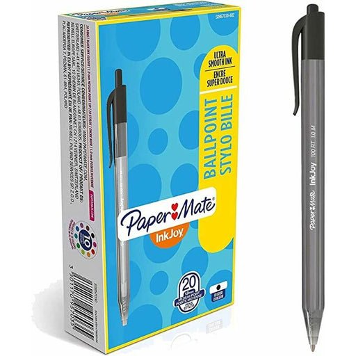 Stift Paper Mate Inkjoy 20 Stücke Schwarz 1 mm (36 Stück)