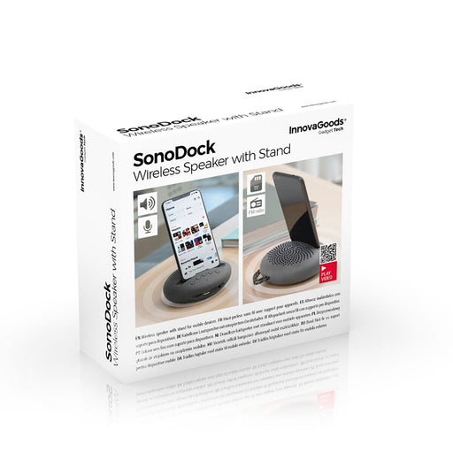 Funklautsprecher mit Halterung für Geräte Sonodock InnovaGoods