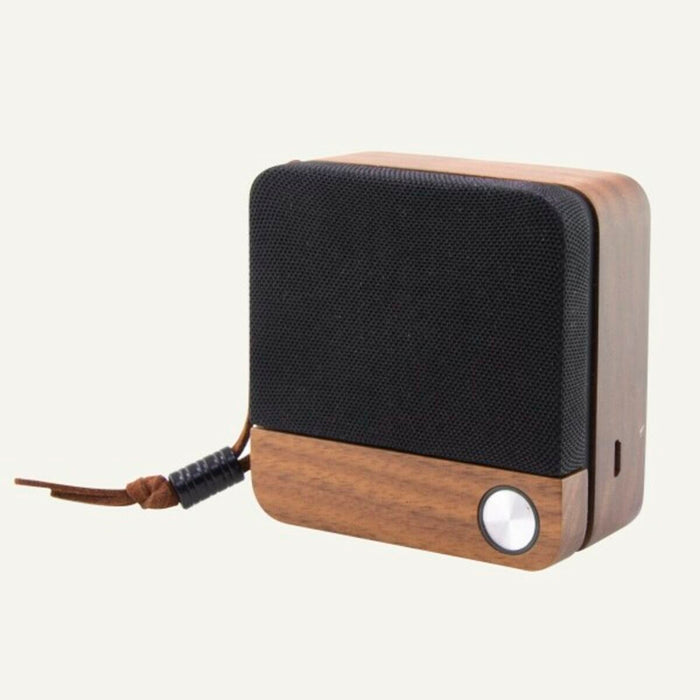 Drahtlose Bluetooth Lautsprecher Eco Speak KSIX 400 mAh 3.5W Holz