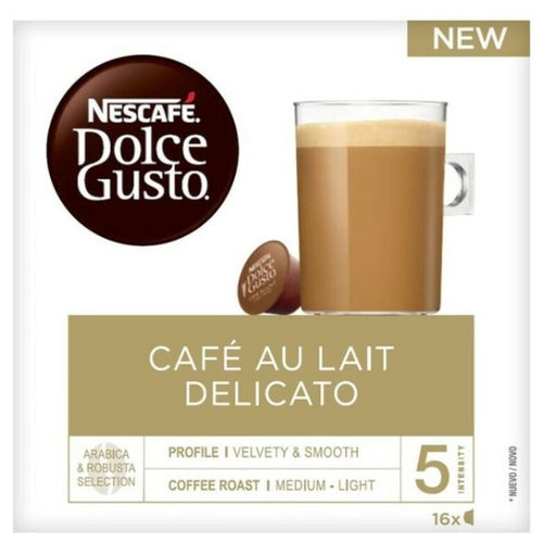 Kaffeekapseln Nescafé Dolce Gusto Au Lait Delicato (16 uds)